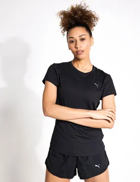 PUMA Studio Sheer Fashion Tee - Black