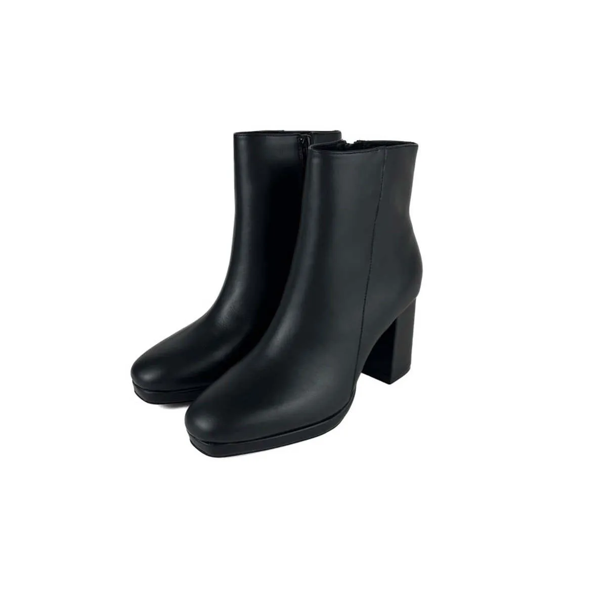 Rachel Heeled Boot - Black