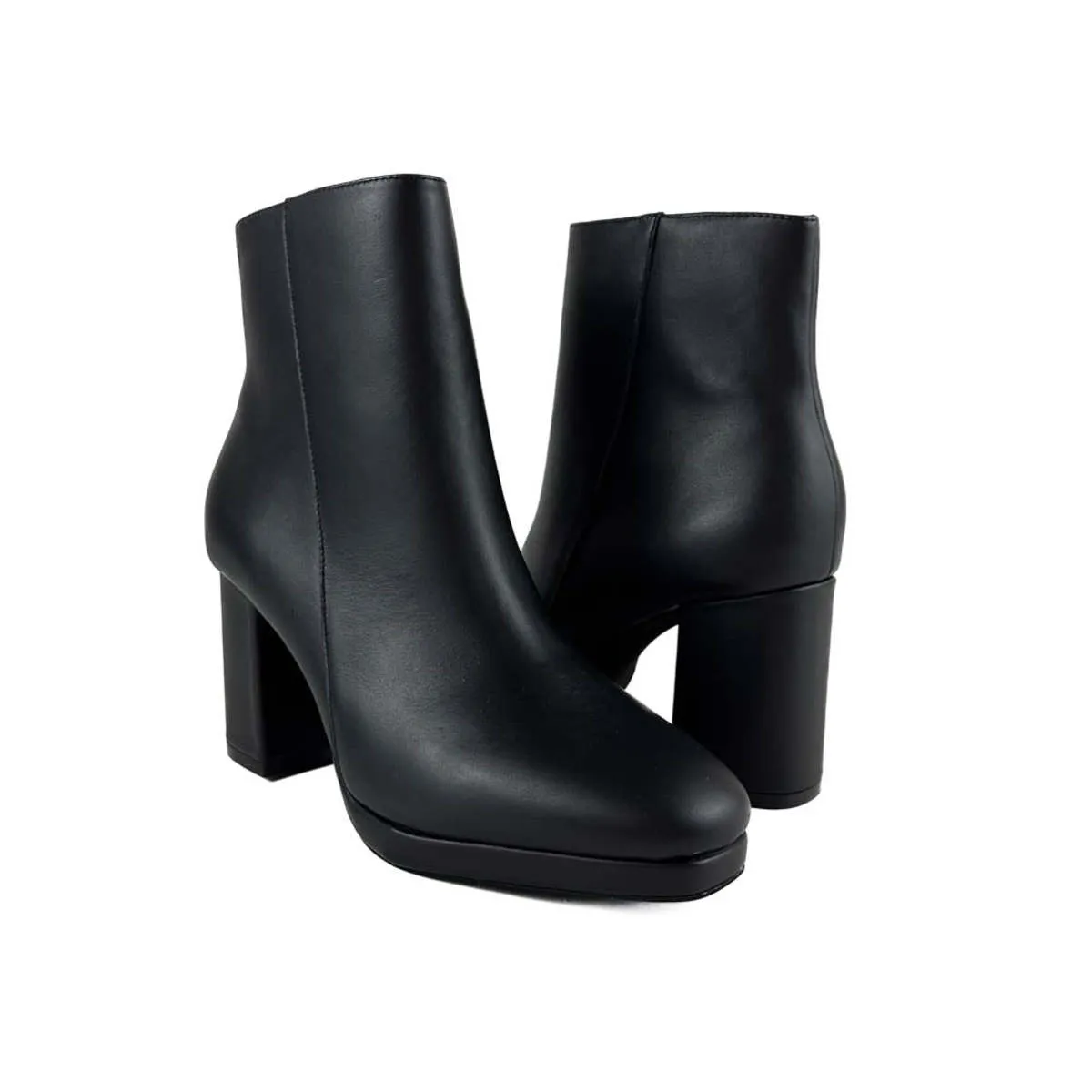 Rachel Heeled Boot - Black