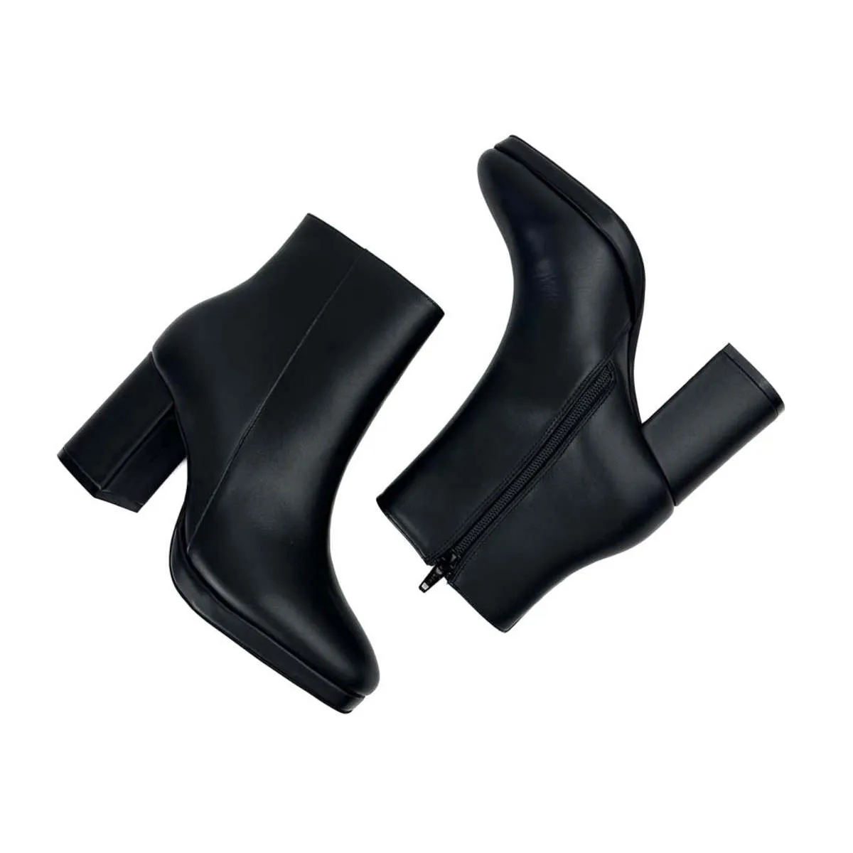 Rachel Heeled Boot - Black