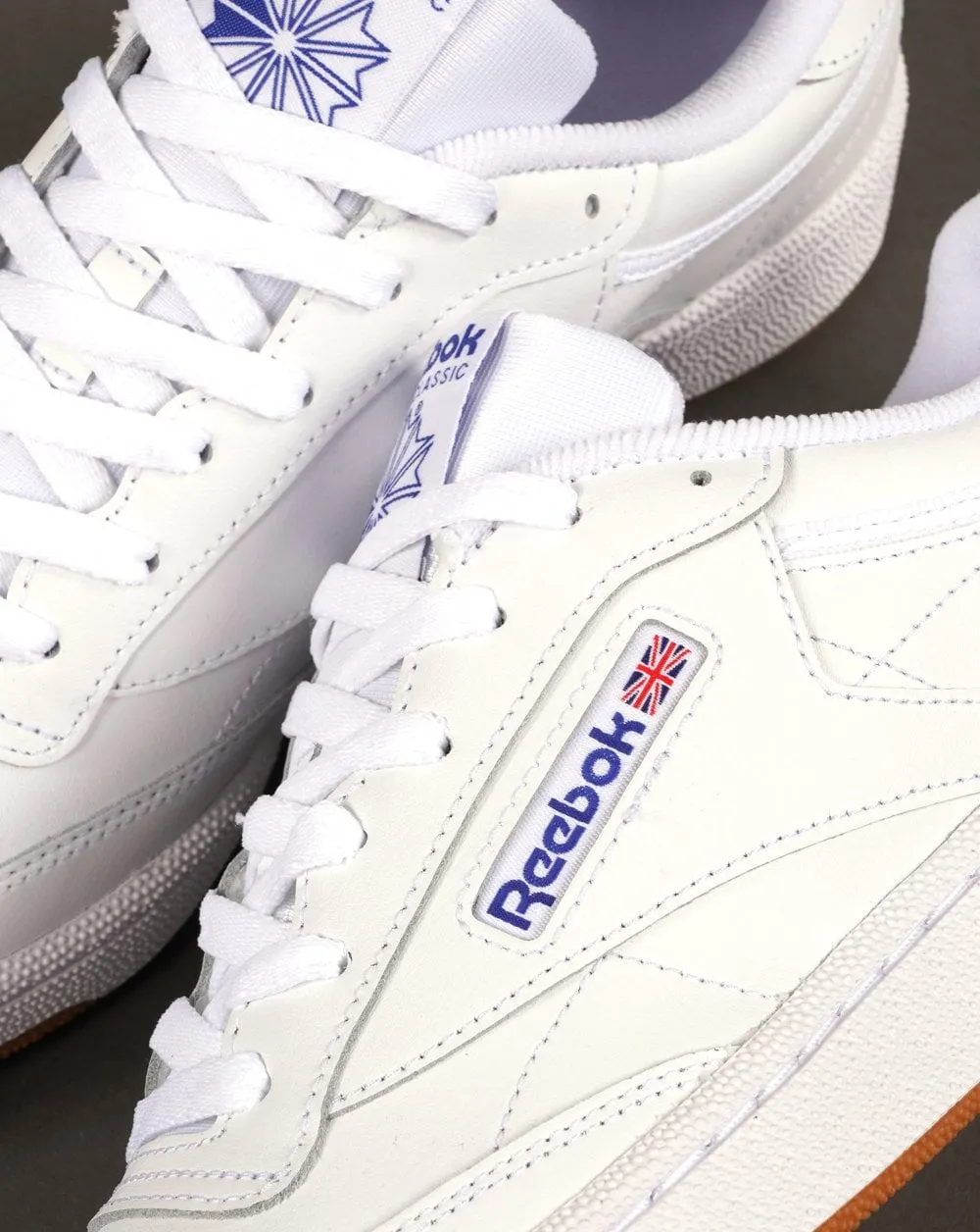 Reebok Club C 85 Trainers White/Royal/Gum