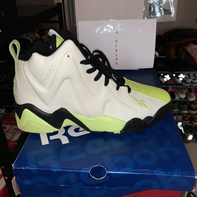 Reebok kamikaze ii mid acid rain size 12