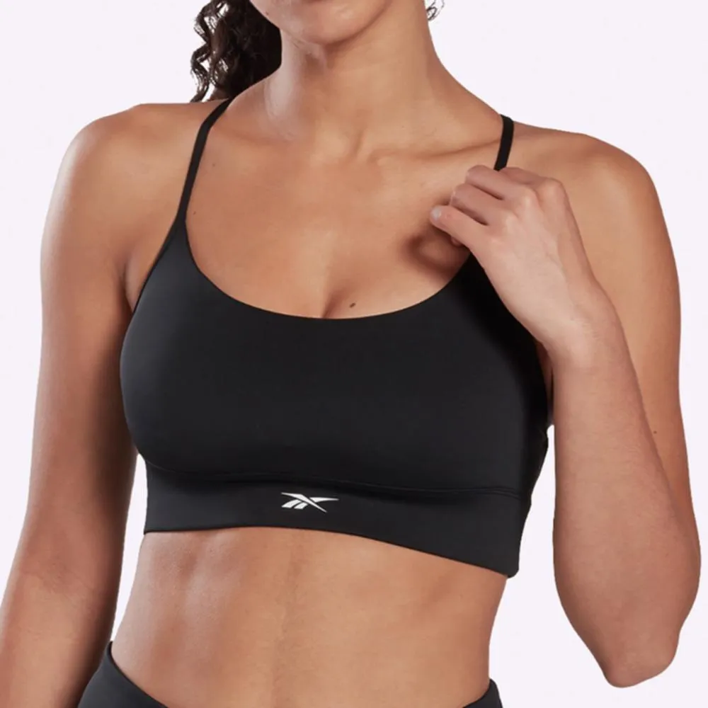 Reebok - Women's Workout Ready Low-Impact Tri Bra - BLACK