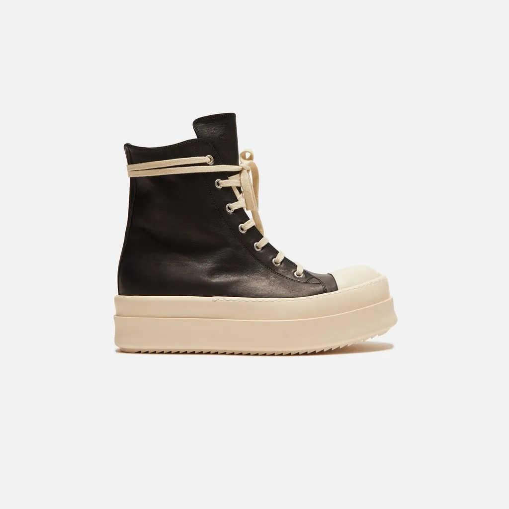 Rick Owens Mega Bumper Sneakers - Black / Milk