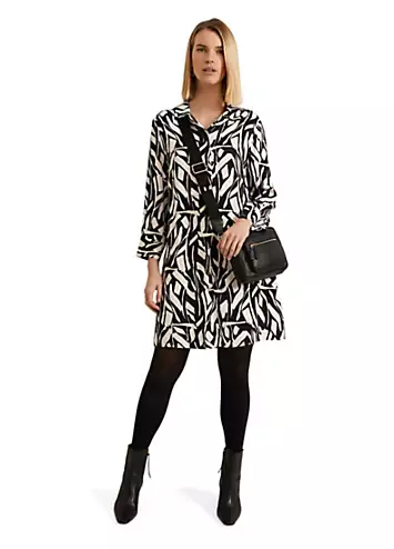 Ruby Geo Tunic Dress by Phase Eight | Look Again