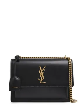 Saint Laurent   Medium Sunset leather shoulder bag 