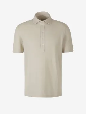 Santa Eulalia Cotton And Linen Polo 