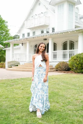 Shades Of Blue Skirt