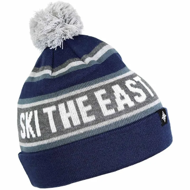 Ski The East Tailgater Pom Beanie