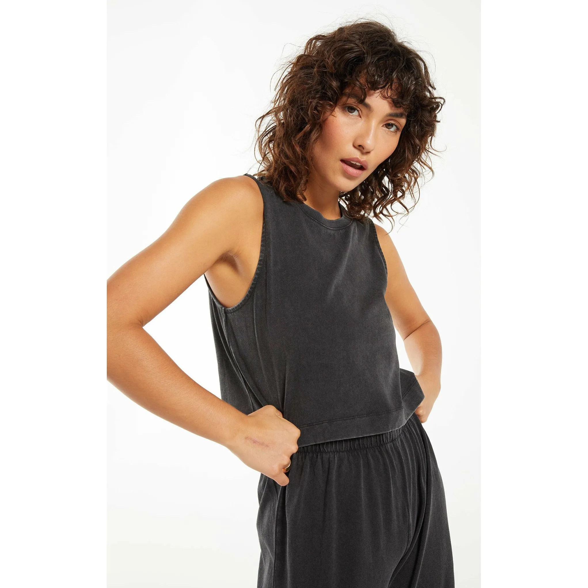 Sloane Jersey Muscle Tank