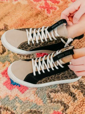 sneakers for women Leopard - PM001 Khaki Leopard | PAUL MARIUS