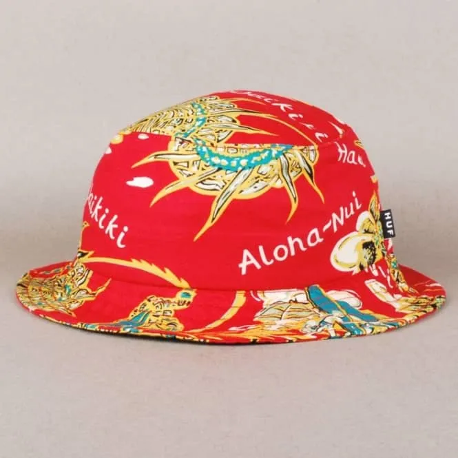 Souvenir Bucket Hat - Red