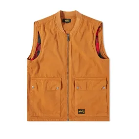 Stan Ray Works Vest Brown Duck