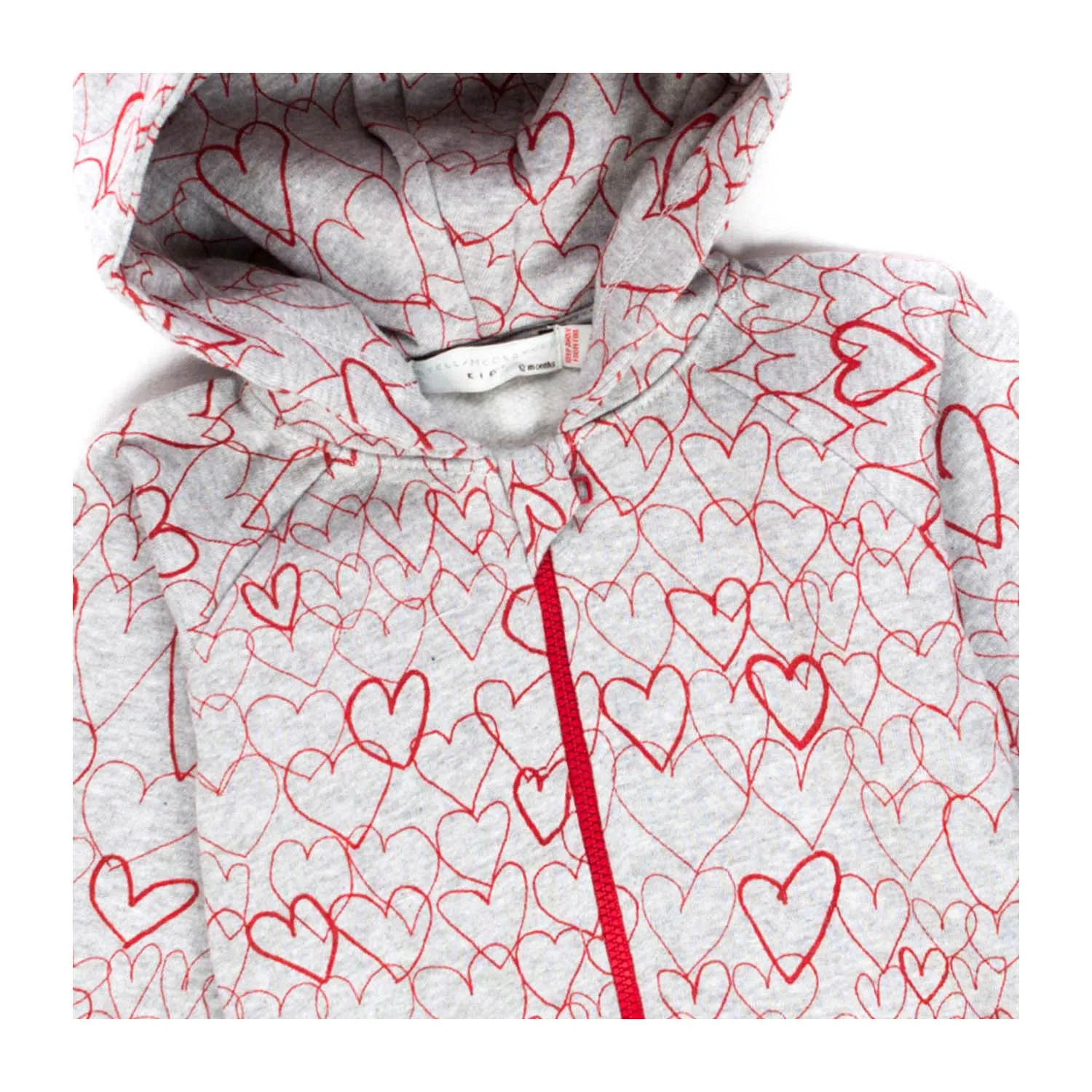 Stella Mccartney Baby Girl Heart Hoodie