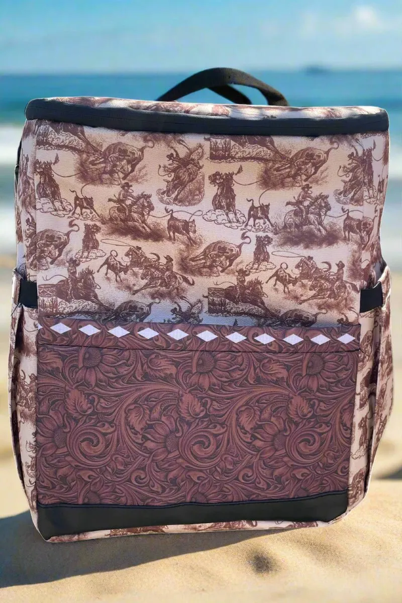 Sterling Kreek Tooled in 1883 Cooler Backpack