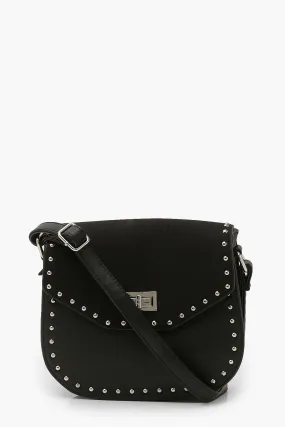 Stud Detail Cross Body Bag