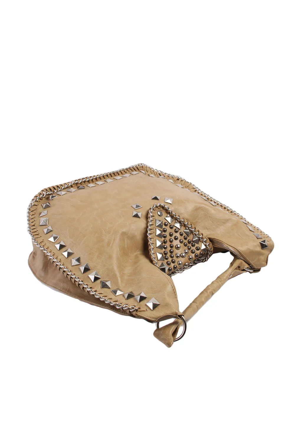 Studded Flap Shoulder Bag - Pepper Tree London