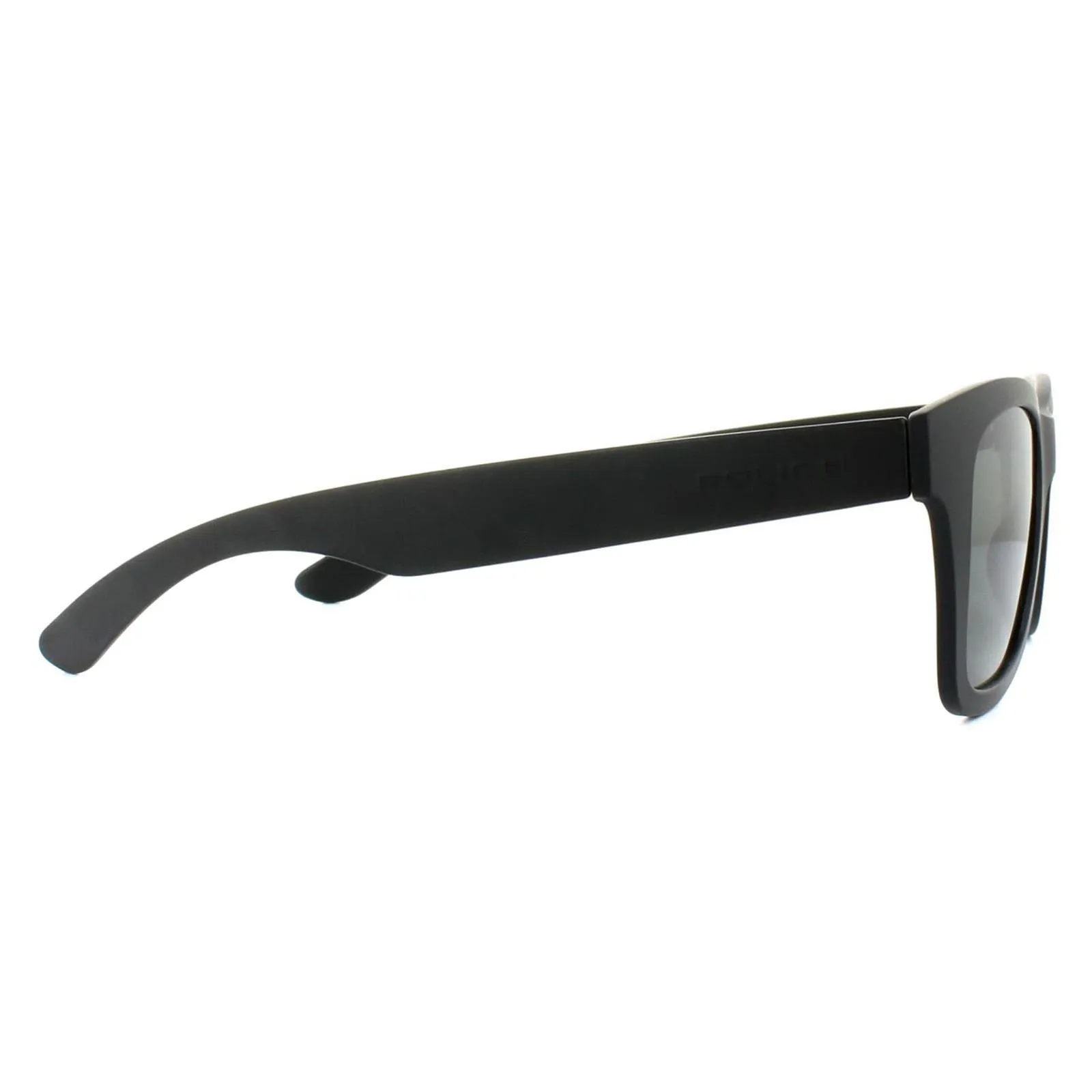 Sunglasses | Rectangle Matt Black Grey Polarized Sunglasses | Police