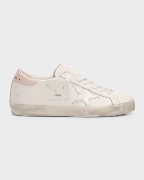 Superstar Mixed Leather Low-Top Sneakers