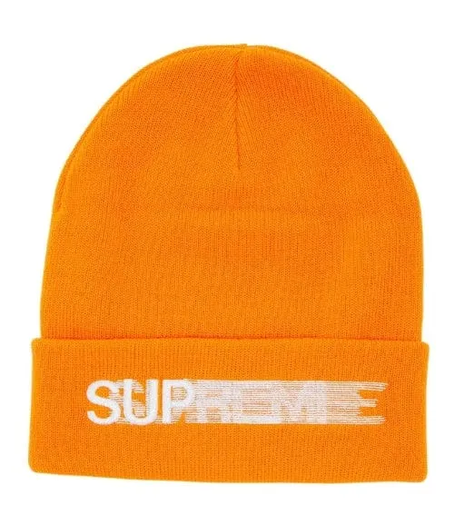 Supreme Motion Logo Beanie - Orange