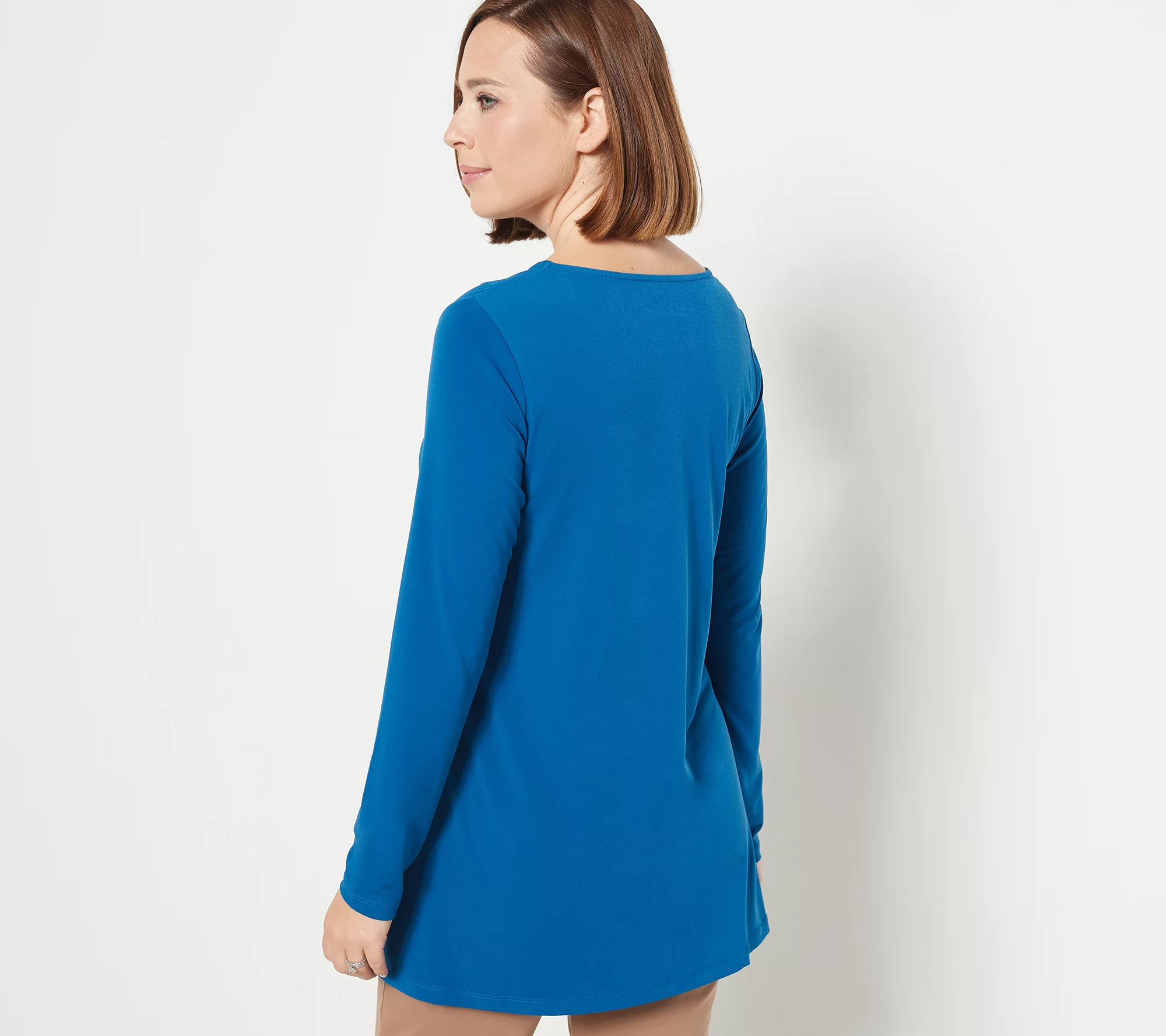 Susan Graver Modern Essentials Petite Liquid Knit Tunic