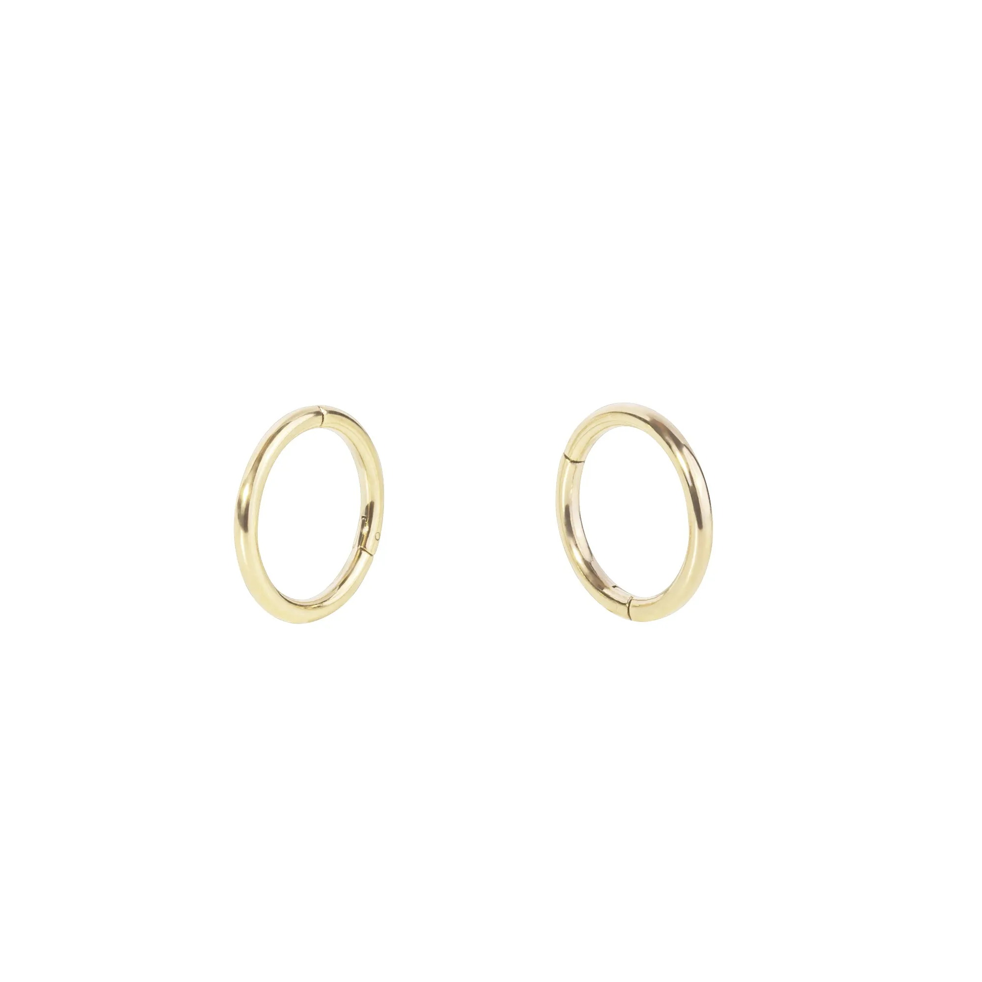 Svelto Infinite Hoop Earrings - 10 mm