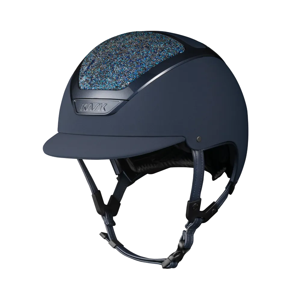 Swarovski Midnight Dogma Chrome Riding Helmet by KASK