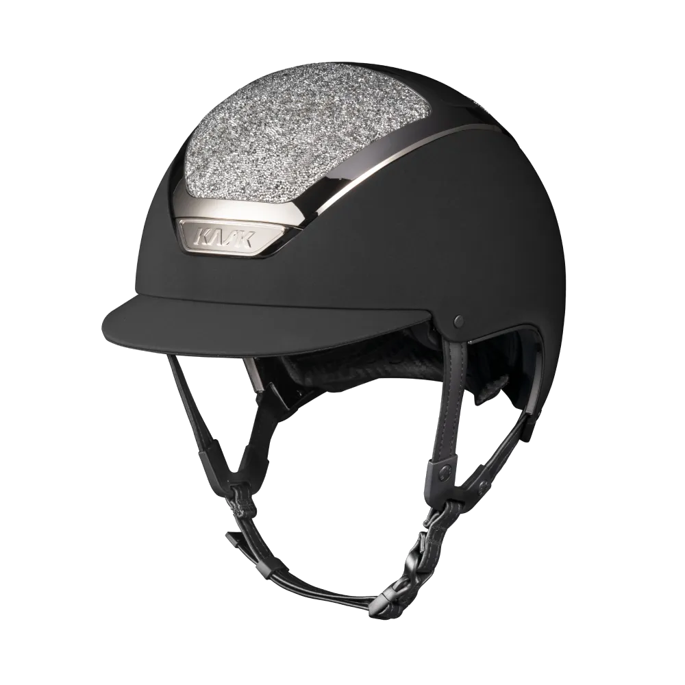 Swarovski Midnight Dogma Chrome Riding Helmet by KASK