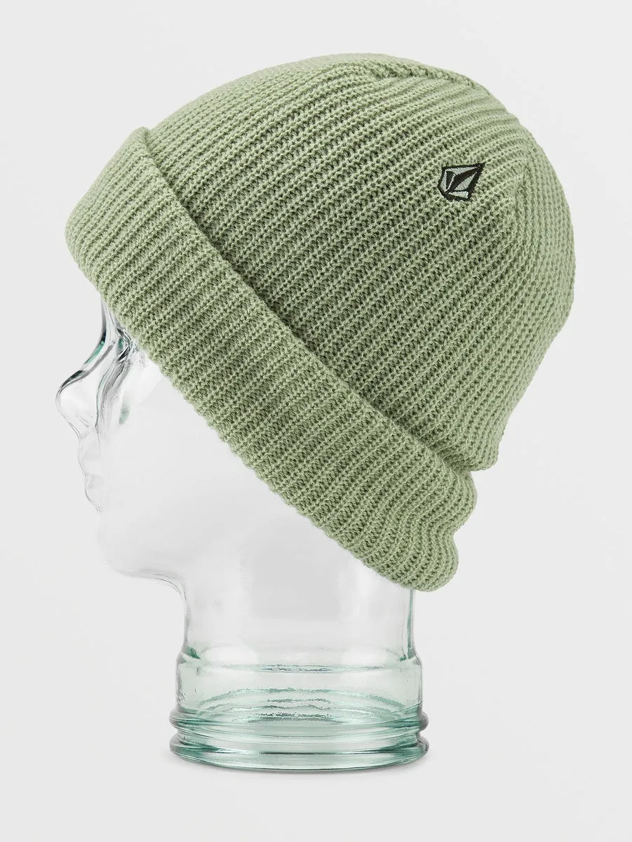 Sweep Lined Beanie - LIGHT MILITARY