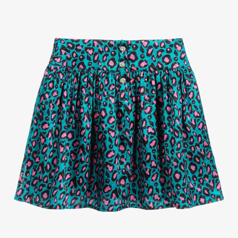 Teen Blue Cheetah Skirt  