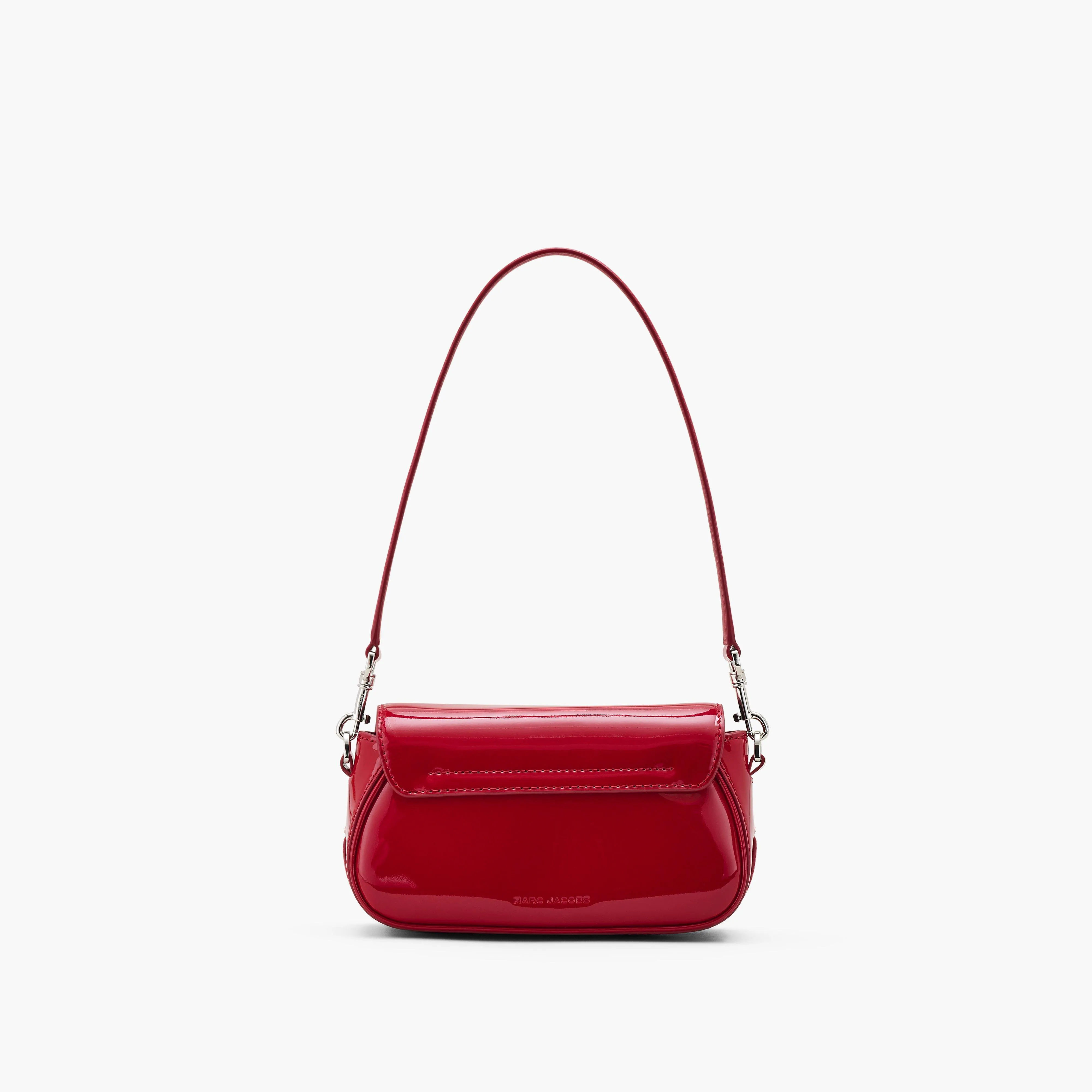 The Patent Leather Clover Shoulder Bag