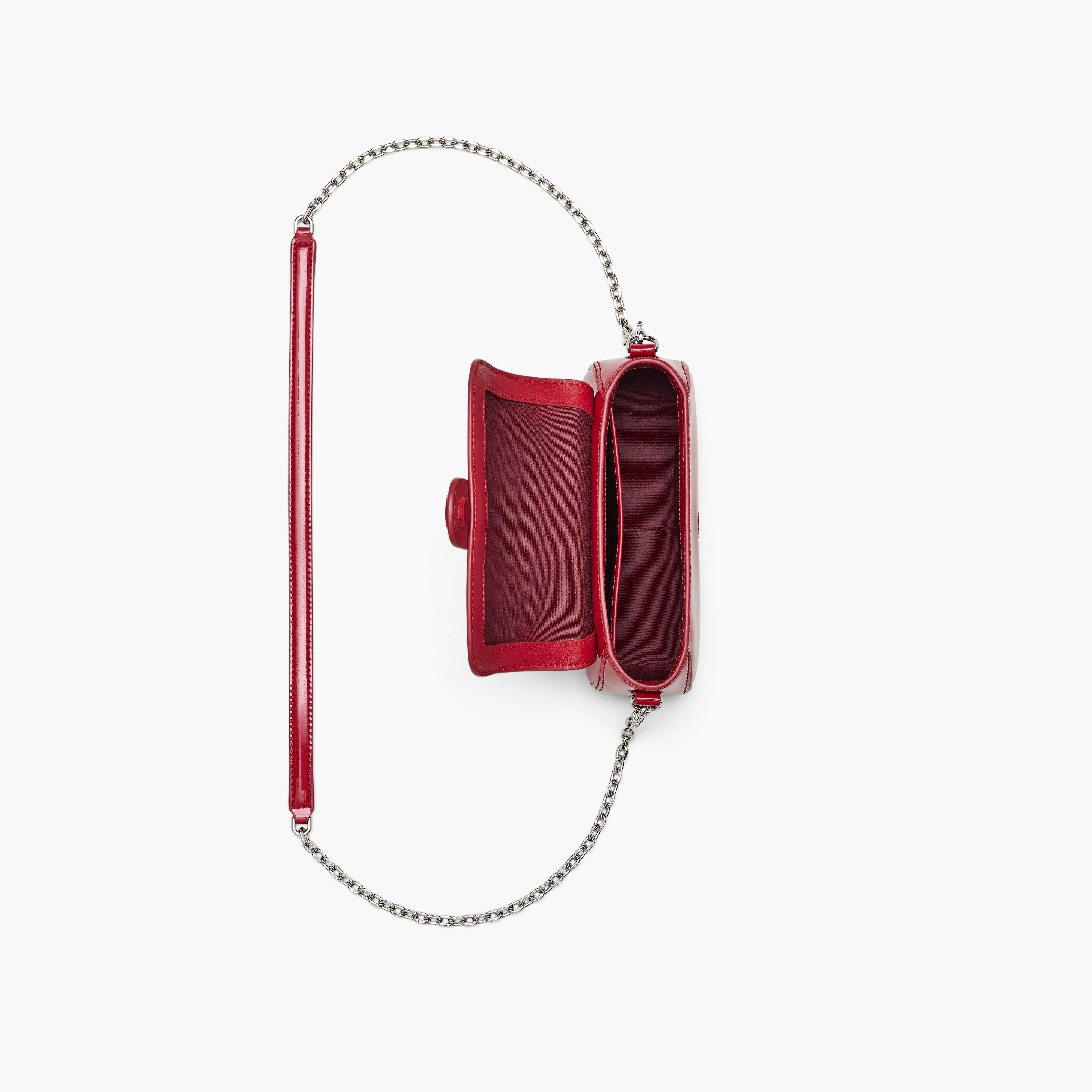 The Patent Leather Clover Shoulder Bag