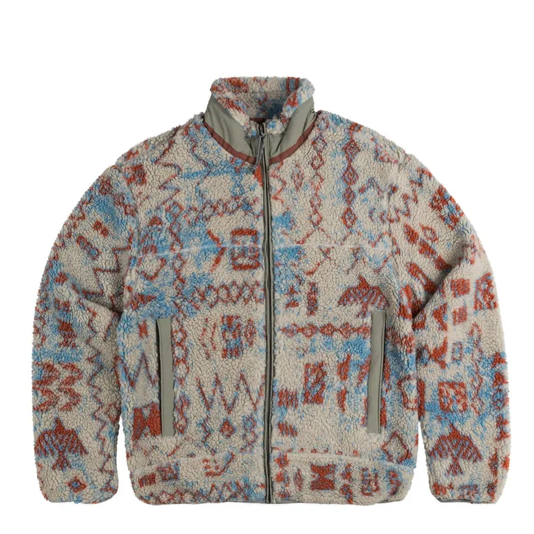 thisisneverthatT Sherpa Fleece Jacke Stone