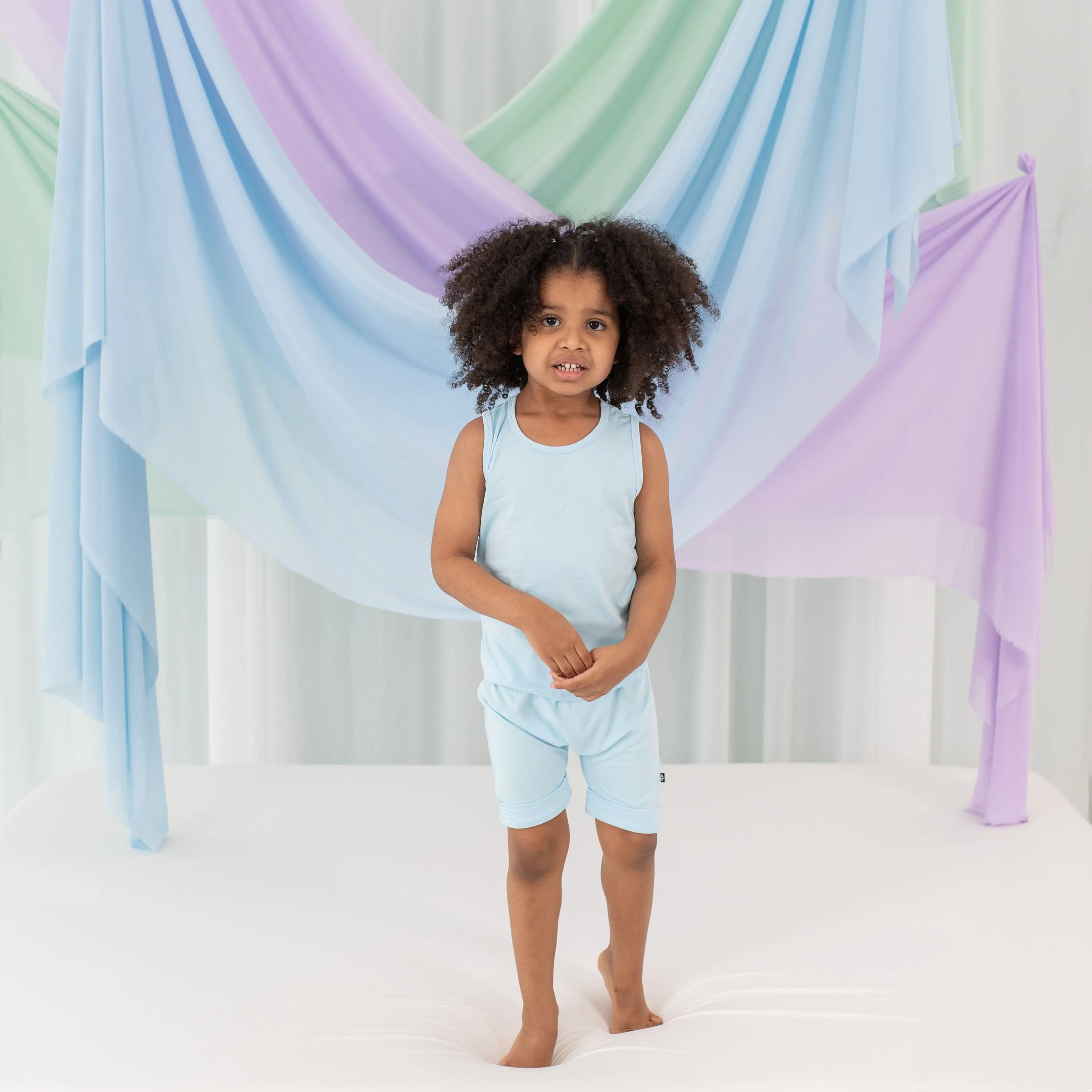 Toddler Tank Top in Powder