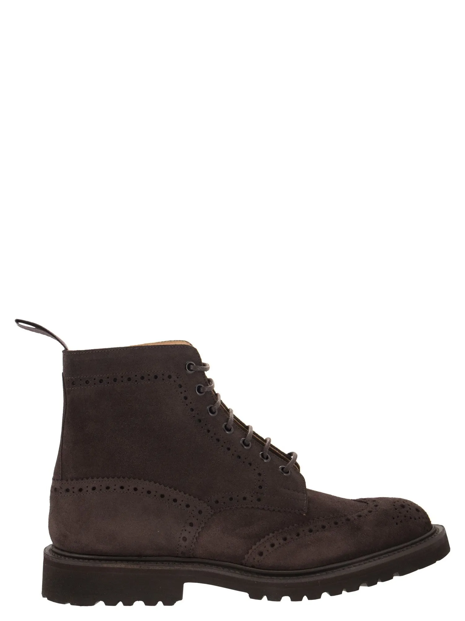 Tricker's    Tricker's Stow Suede Laced Boot