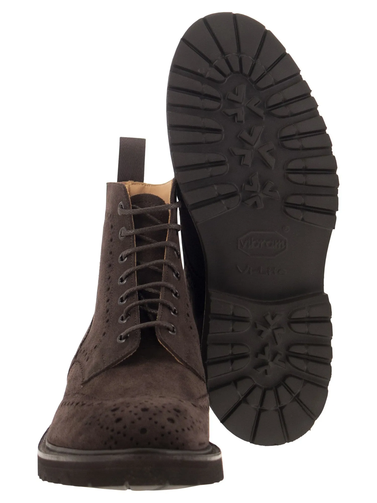 Tricker's    Tricker's Stow Suede Laced Boot