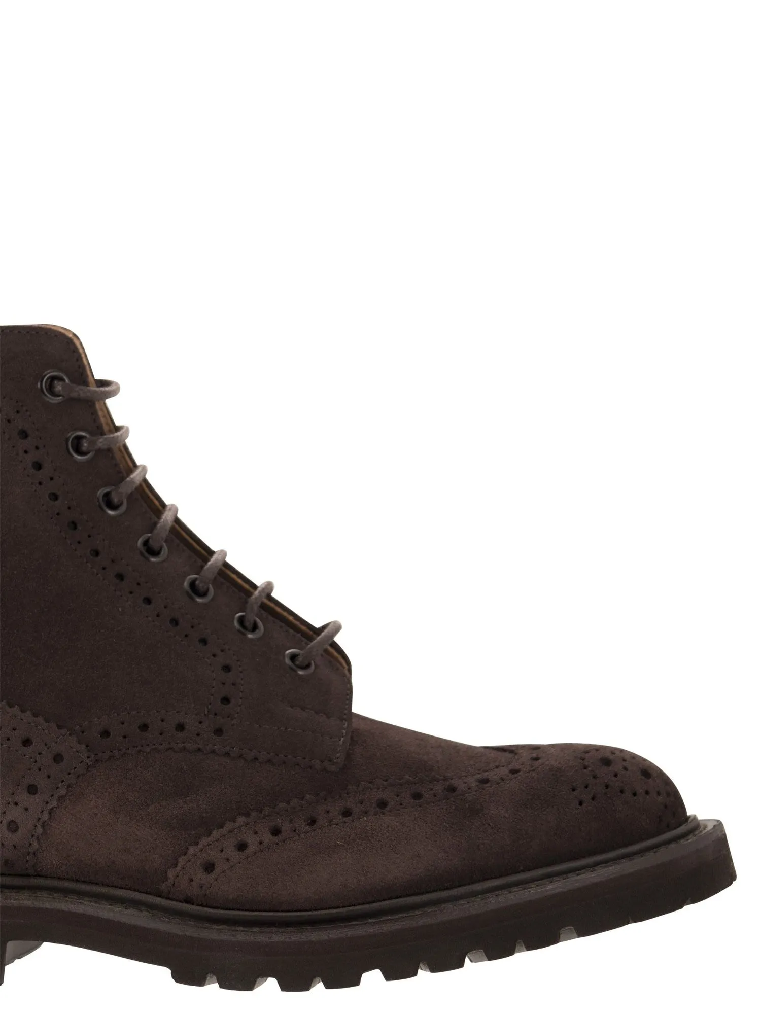 Tricker's    Tricker's Stow Suede Laced Boot