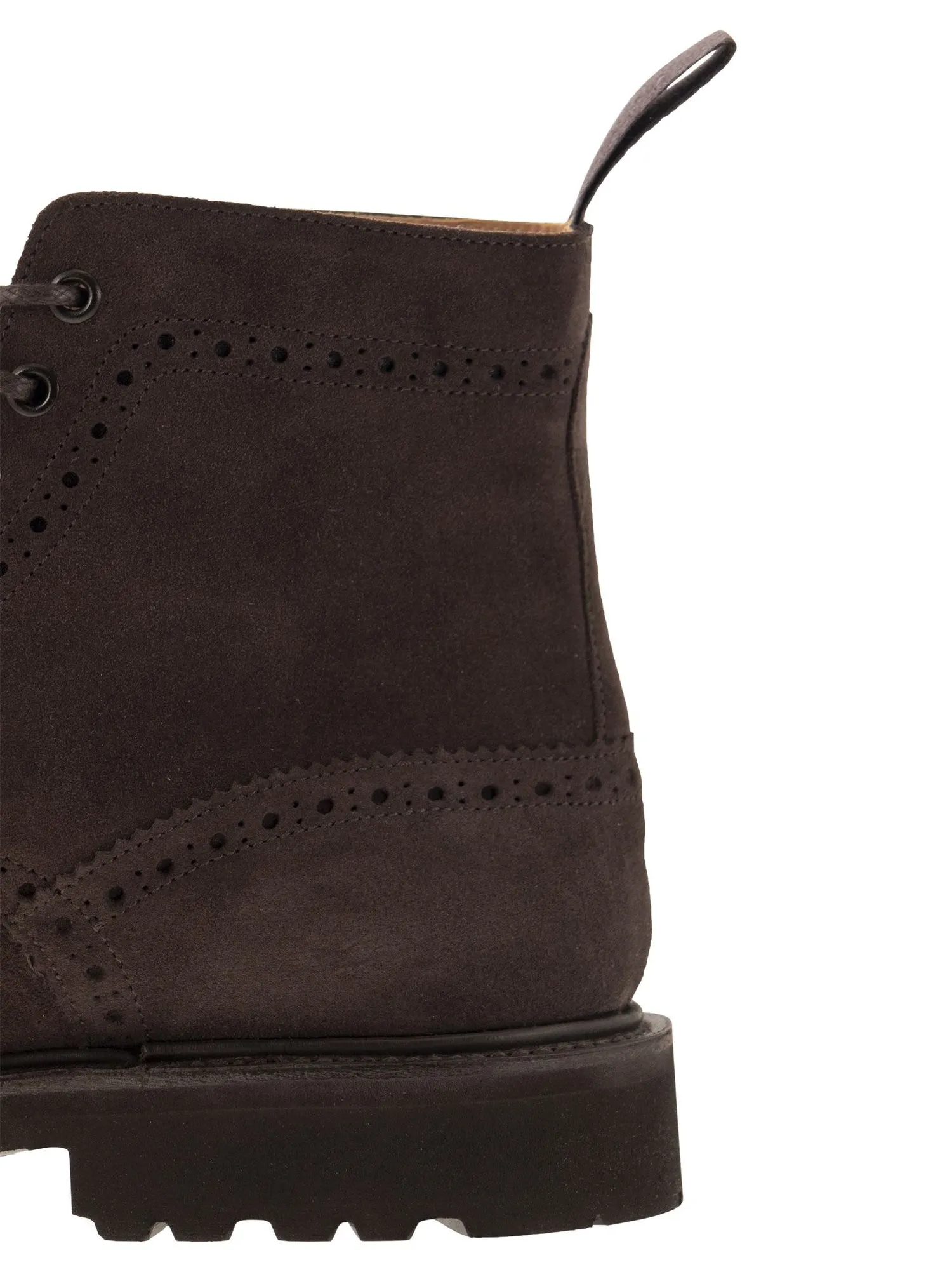 Tricker's    Tricker's Stow Suede Laced Boot