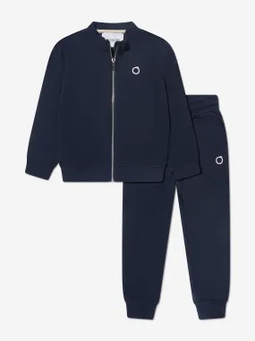 Trussardi Boys Hurcan Tracksuit in Navy