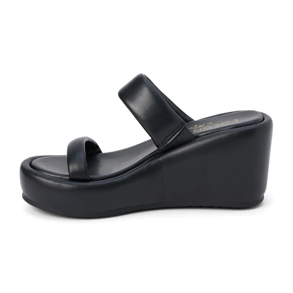 Unique Platform Wedge Sandals