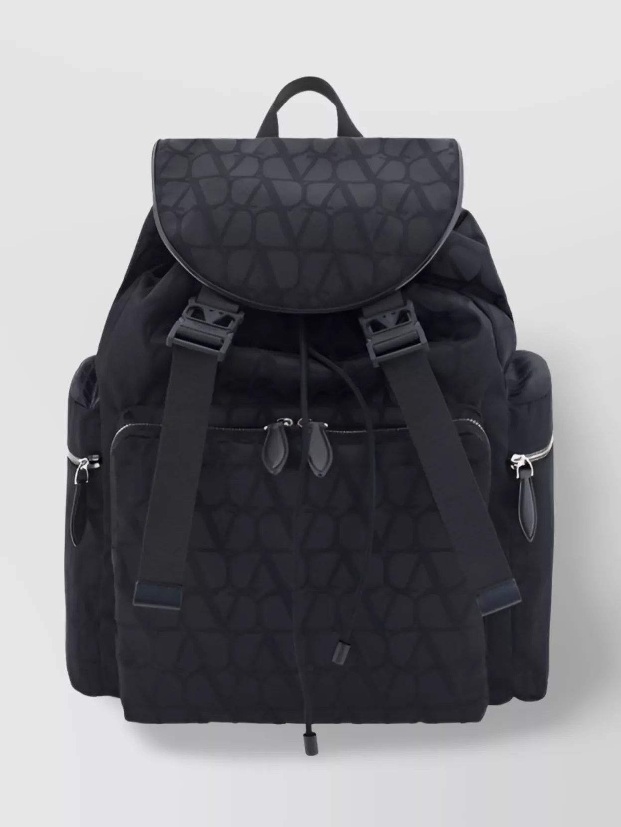 Valentino Garavani   Geometric pattern backpack adjustable straps