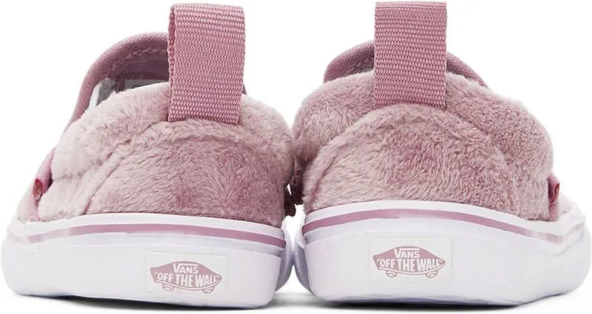 Vans Baby Pink ComfyCush Slip Sneakers