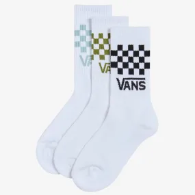 Vans Classic Check Crew Sock - Grey Mist