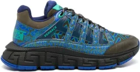 Versace Trigreca chunky sneakers Blue