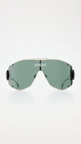 Versace   VE2268 Shield Sunglasses 