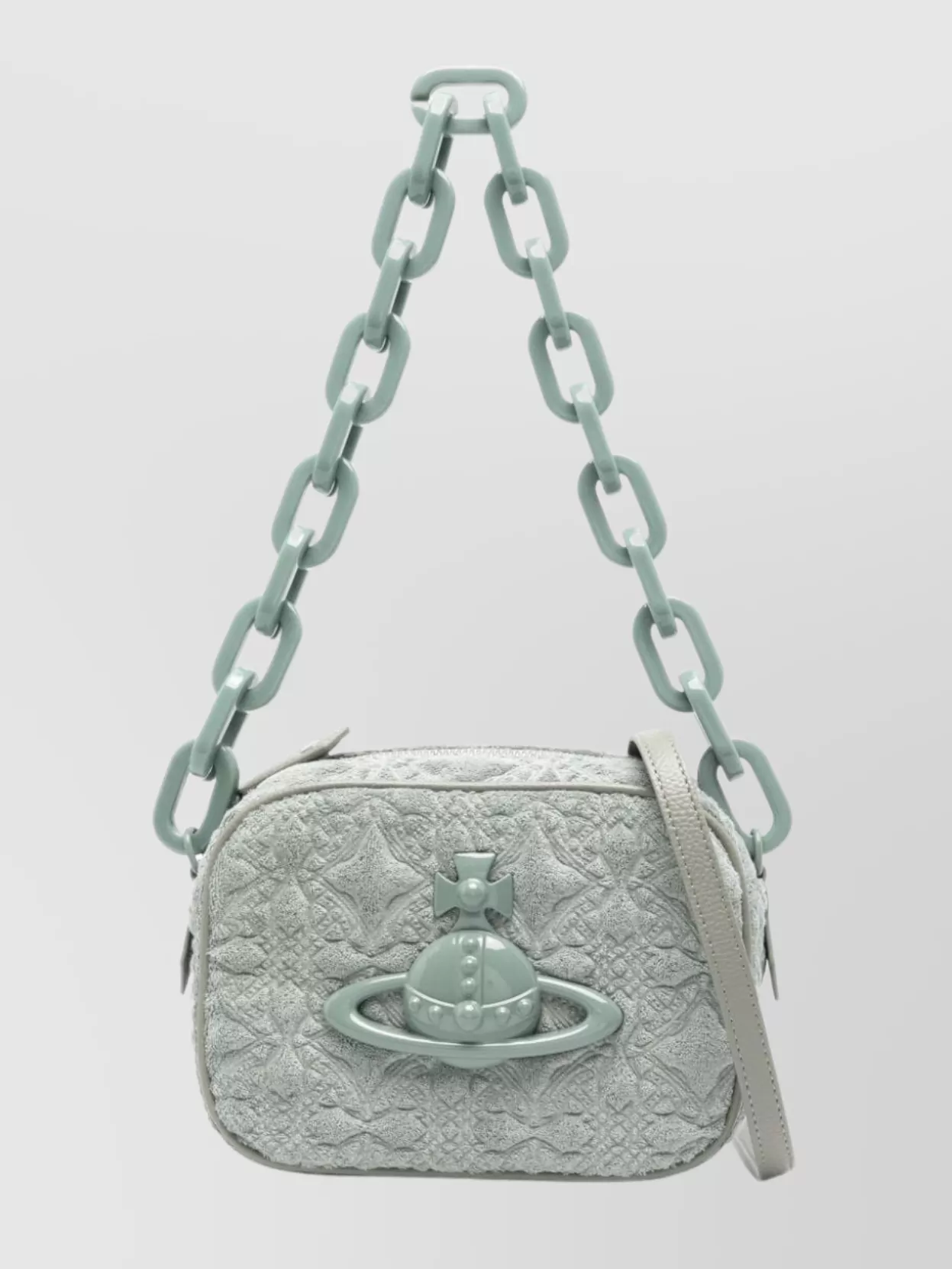 Vivienne Westwood   Jacquard chain-link shoulder bag