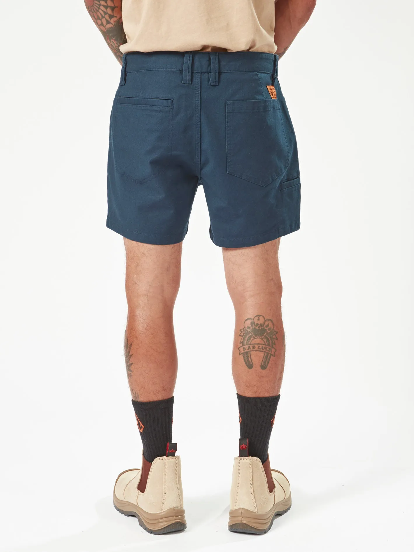 Volcom Workwear Bevel Work Shorts - Navy