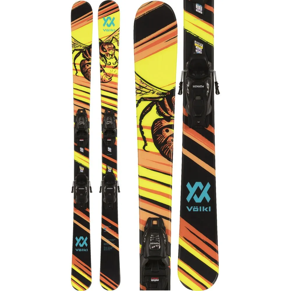 V\u00f6lkl - Revolt JR WASP 23/24 Kids Ski with Binding (138-148cm)