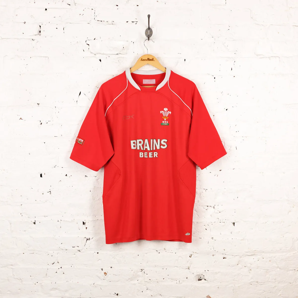 Wales Rugby Reebok 2006 Shirt - Red - XL