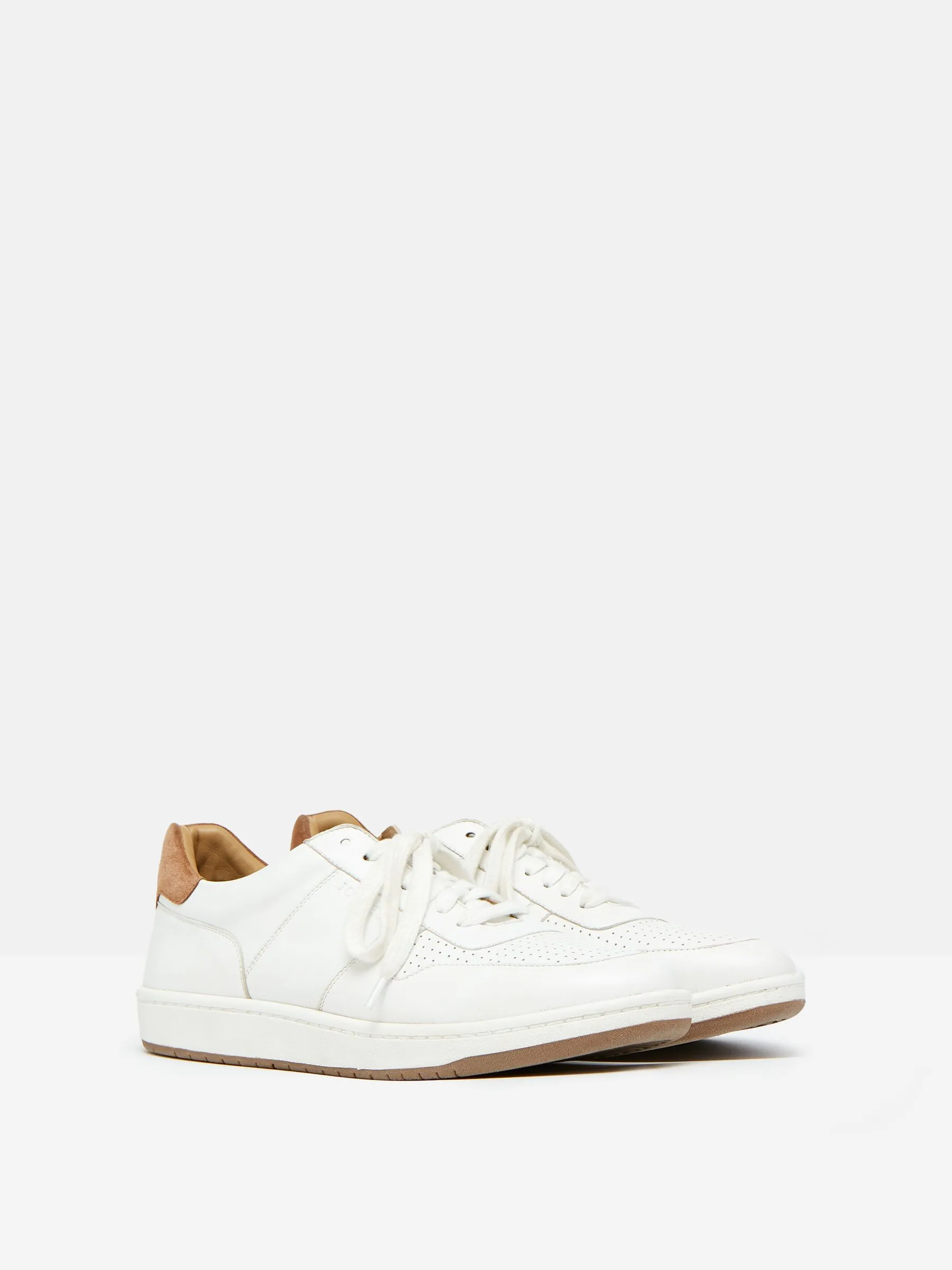 White Leather Trainers